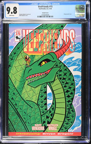 VeeFriends #15 (4/26) Graded CGC 9.8 Variant Cover B /2000