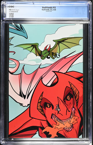 VeeFriends #15 (4/26) Graded CGC 9.8 Variant Cover B /2000