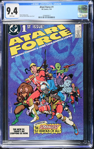 Atari Force #1 (1/84) Graded CGC 9.4