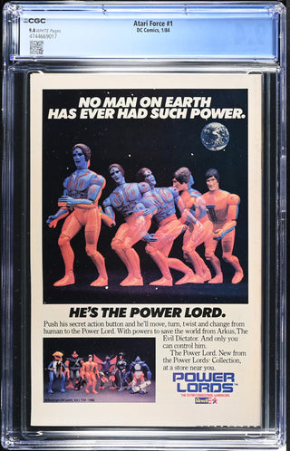 Atari Force #1 (1/84) Graded CGC 9.4