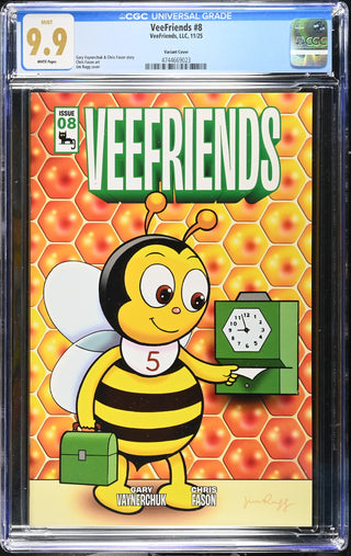 VeeFriends #8 (11/25) Graded CGC 9.9 Variant Cover