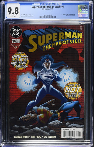 Superman: The Man of Steel #94 (11/99) Graded CGC 9.8