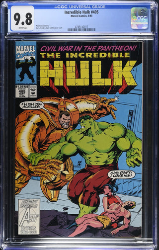 Incredible Hulk #405 (5/93) Graded CGC 9.8