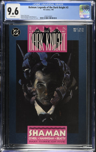 Batman: Legends of the Dark Knight #3 (1/90) Graded CGC 9.6