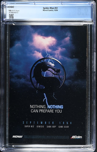 Spider-Man #51 (10/94) Graded CGC 9.8