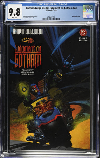 Batman/Judge Dredd: Judgment on Gotham #nn (1991) Graded CGC 9.8