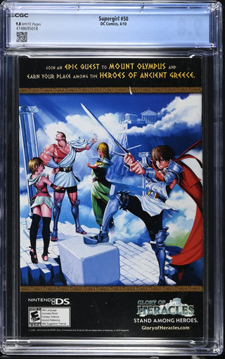 Supergirl #50 (4/10) Graded CGC 9.8
