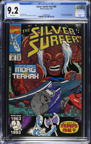 Silver Surfer #v3 #80 (5/93) Graded CGC 9.2