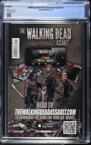 Walking Dead: The Governor Special #1 (2/13) Graded CGC 9.6