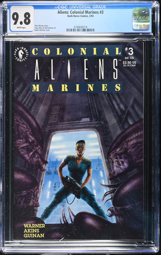 Aliens: Colonial Marines #3 (3/93) Graded CGC 9.8