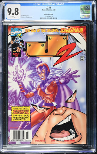 J2 #6 (3/99) Graded CGC 9.8 Newsstand Edition