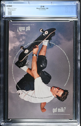 J2 #6 (3/99) Graded CGC 9.8 Newsstand Edition