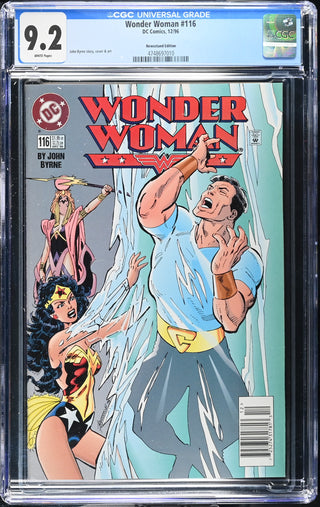 Wonder Woman #116 (12/96) Graded CGC 9.2 Newsstand Edition