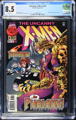 Uncanny X-Men #343 (4/97) Graded CGC 8.5