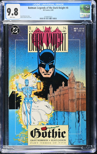 Batman: Legends of the Dark Knight #8 (6/90) Graded CGC 9.8
