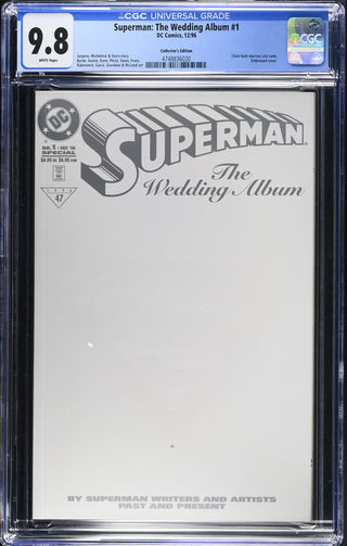 Superman: The Wedding Album #1 (12/96) Graded CGC 9.8 Collector's Edition