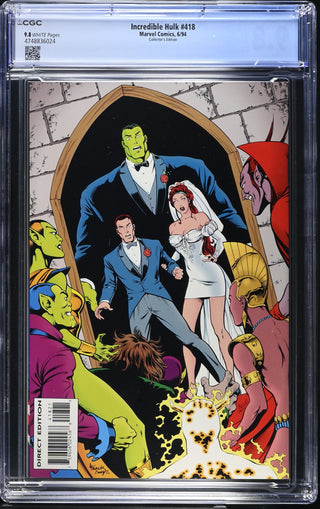 Incredible Hulk #418 (6/94) Graded CGC 9.8 Collector's Edition