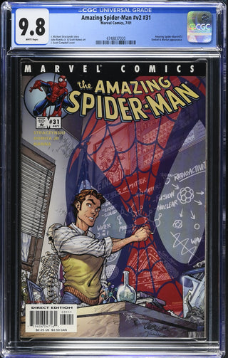 Amazing Spider-Man #v2 #31 (7/01) Graded CGC 9.8