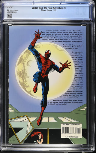 Spider-Man: The Final Adventure #1 (11/95) Graded CGC 9.8