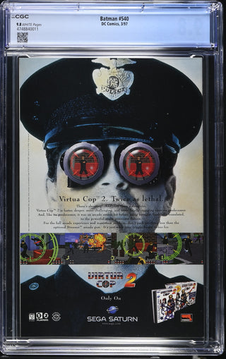 Batman #540 (3/97) Graded CGC 9.8