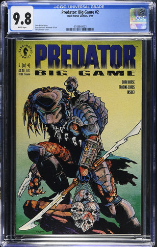 Predator: Big Game #2 (4/91) Graded CGC 9.8