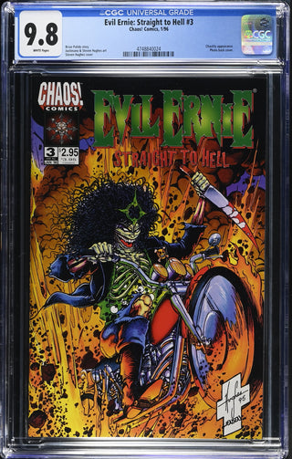 Evil Ernie: Straight to Hell #3 (1/96) Graded CGC 9.8