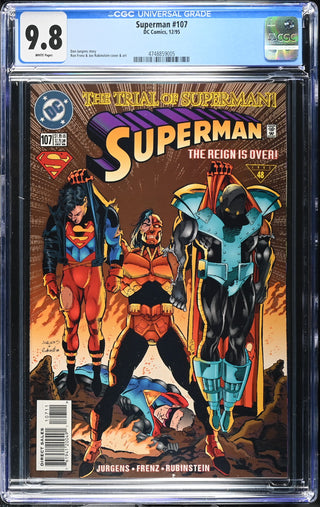 Superman #107 (12/95) Graded CGC 9.8
