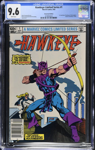 Hawkeye Limited Series #1 (9/83) Graded CGC 9.6 Newsstand Edition