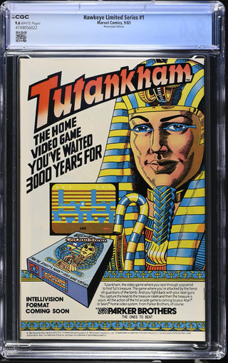 Hawkeye Limited Series #1 (9/83) Graded CGC 9.6 Newsstand Edition