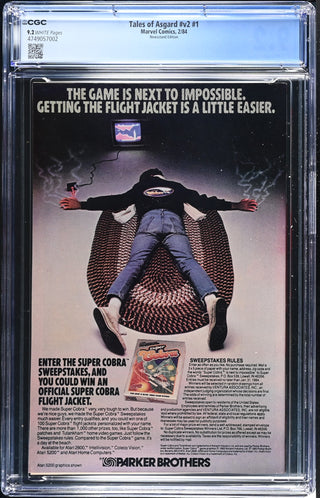 Tales of Asgard #v2 #1 (2/84) Graded CGC 9.2 Newsstand Edition