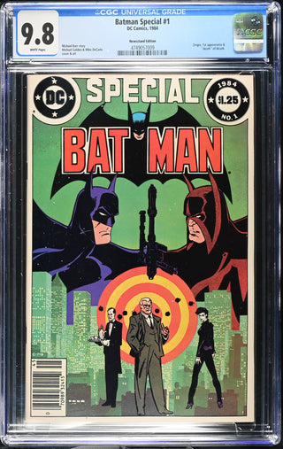 Batman Special #1 (1984) Graded CGC 9.8 Newsstand Edition