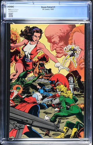 Doom Patrol #1 (10/87) Graded CGC 9.4