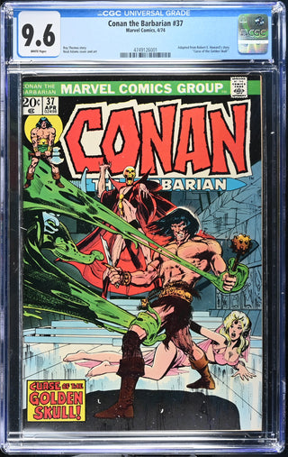 Conan the Barbarian #37 (4/74) Graded CGC 9.6