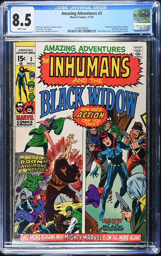 Amazing Adventures #3 (11/70) Graded CGC 8.5