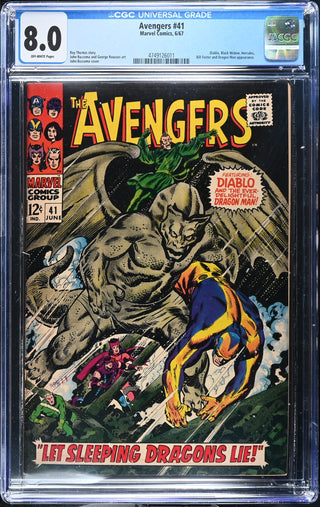 Avengers #41 (6/67) Graded CGC 8.0