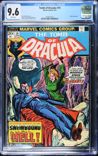 Tomb of Dracula #19 (4/74) Graded CGC 9.6