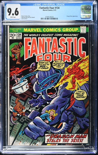 Fantastic Four #134 (5/73) Graded CGC 9.6
