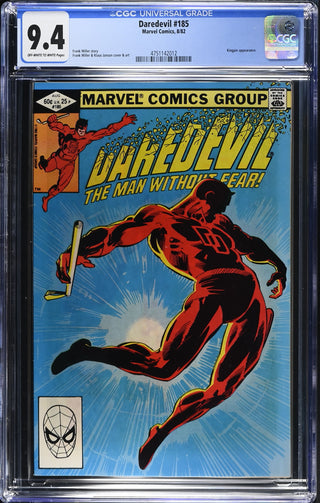 Daredevil #185 (8/82) Graded CGC 9.4