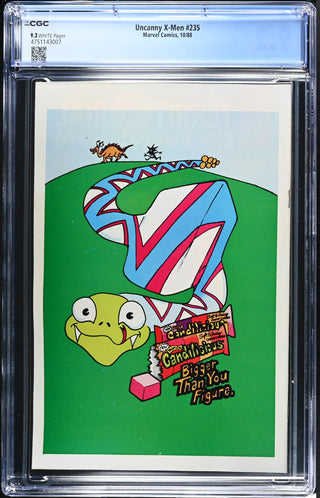 Uncanny X-Men #235 (10/88) Graded CGC 9.2