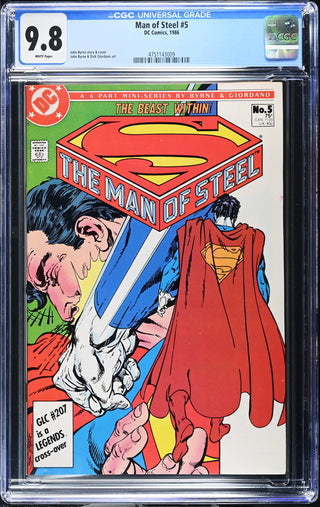 Man of Steel #5 (1986) Graded CGC 9.8