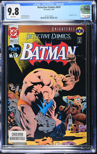 Detective Comics #659 (5/93) Graded CGC 9.8