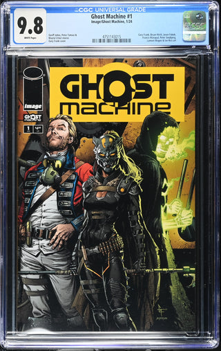 Ghost Machine #1 (1/24) Graded CGC 9.8