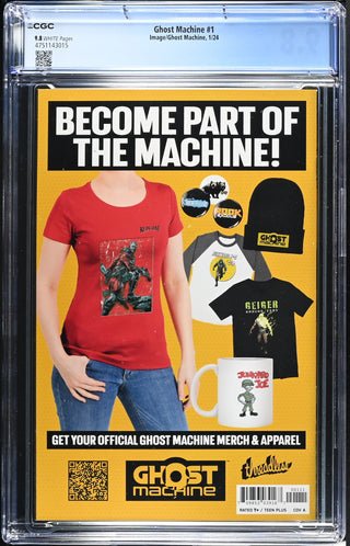 Ghost Machine #1 (1/24) Graded CGC 9.8