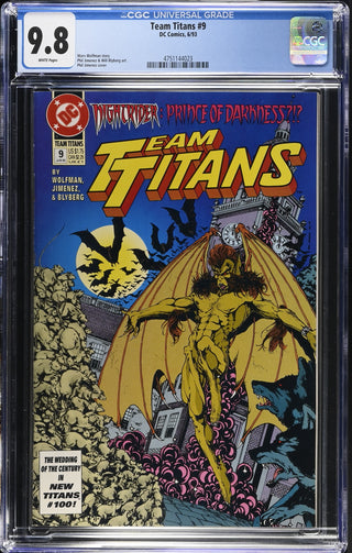 Team Titans #9 (6/93) Graded CGC 9.8