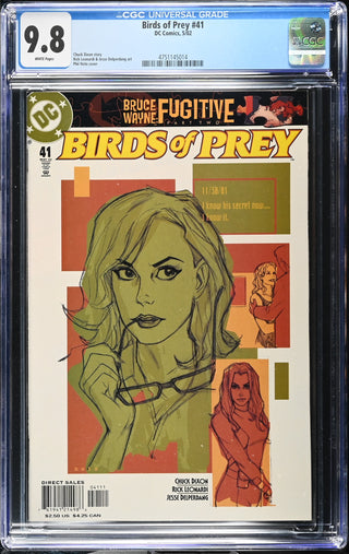 Birds of Prey #41 (5/02) Graded CGC 9.8