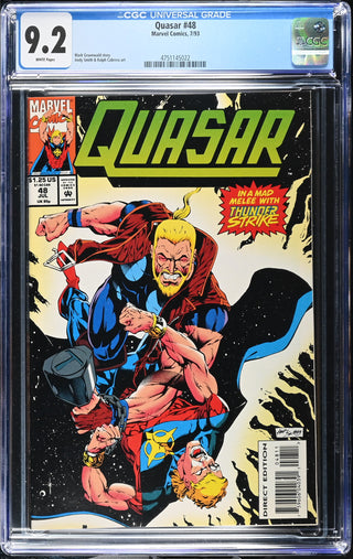 Quasar #48 (7/93) Graded CGC 9.2