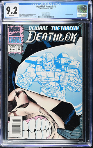 Deathlok Annual #2 (1993) Graded CGC 9.2 Newsstand Edition