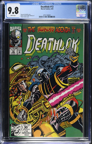 Deathlok #12 (6/92) Graded CGC 9.8