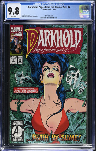 Darkhold: Pages from the Book of Sins #7 (4/93) Graded CGC 9.8
