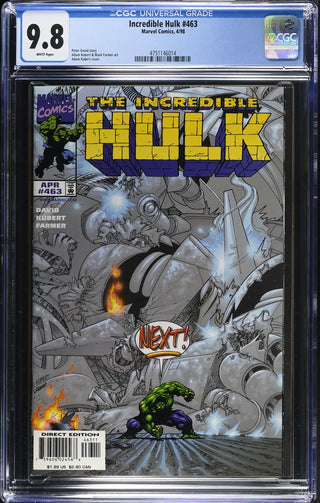 Incredible Hulk #463 (4/98) Graded CGC 9.8